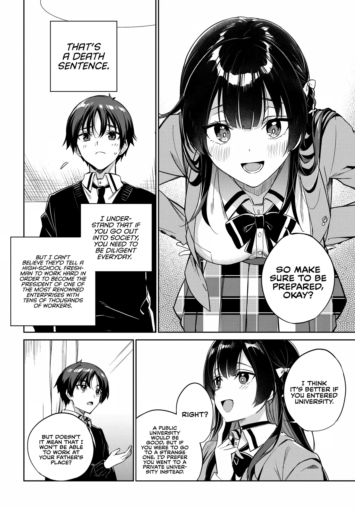 I’m Gonna Live with You Not Because My Parents Left Me Their Debt But Because I Like You Chapter 4 page 2 - Chapter 4