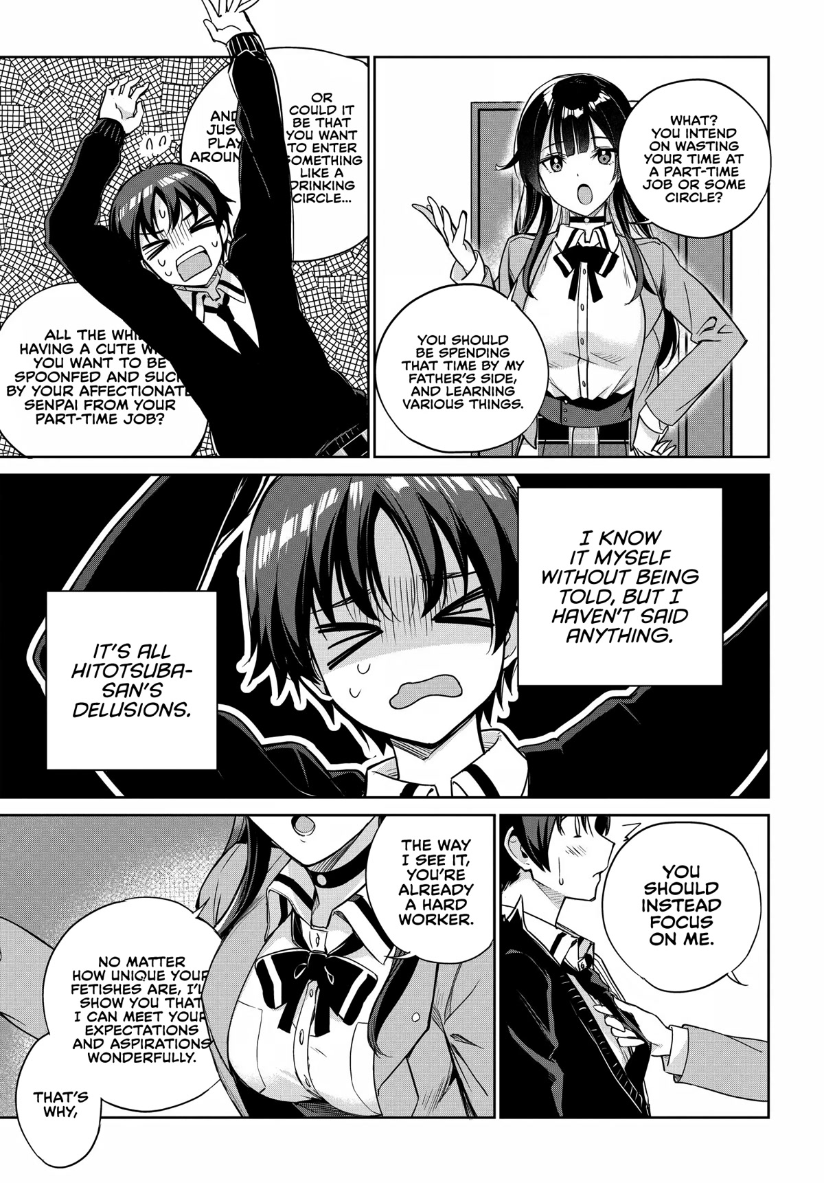 I’m Gonna Live with You Not Because My Parents Left Me Their Debt But Because I Like You Chapter 4 page 3 - Chapter 4