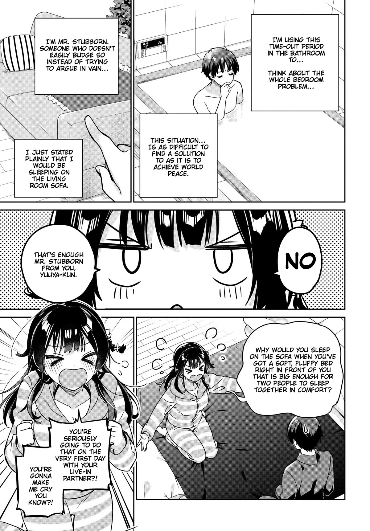 I’m Gonna Live with You Not Because My Parents Left Me Their Debt But Because I Like You Chapter 7 page 4 - Chapter 7