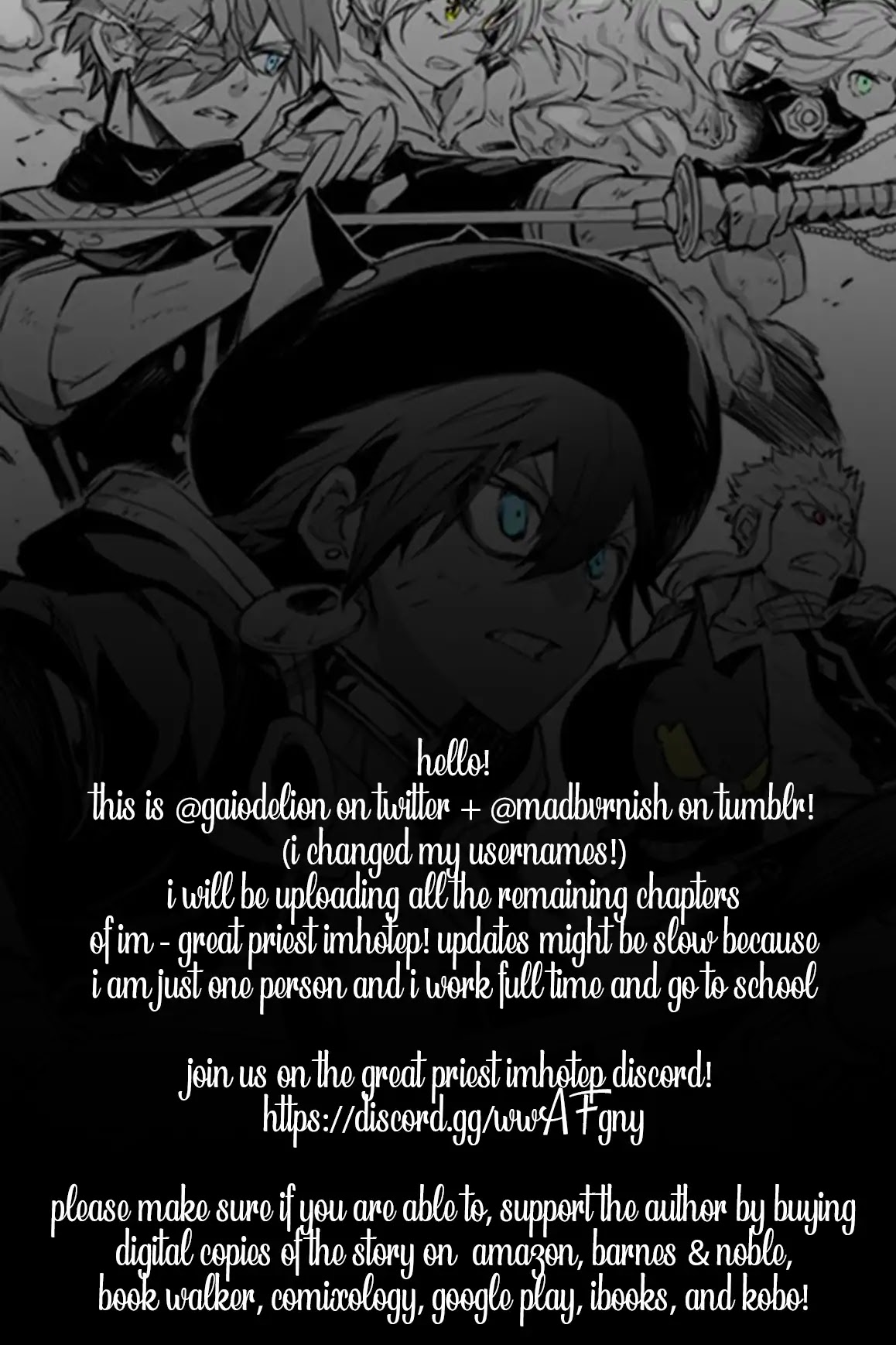 Im - Great Priest Imhotep Chapter 43 page 55 - Chapter 43