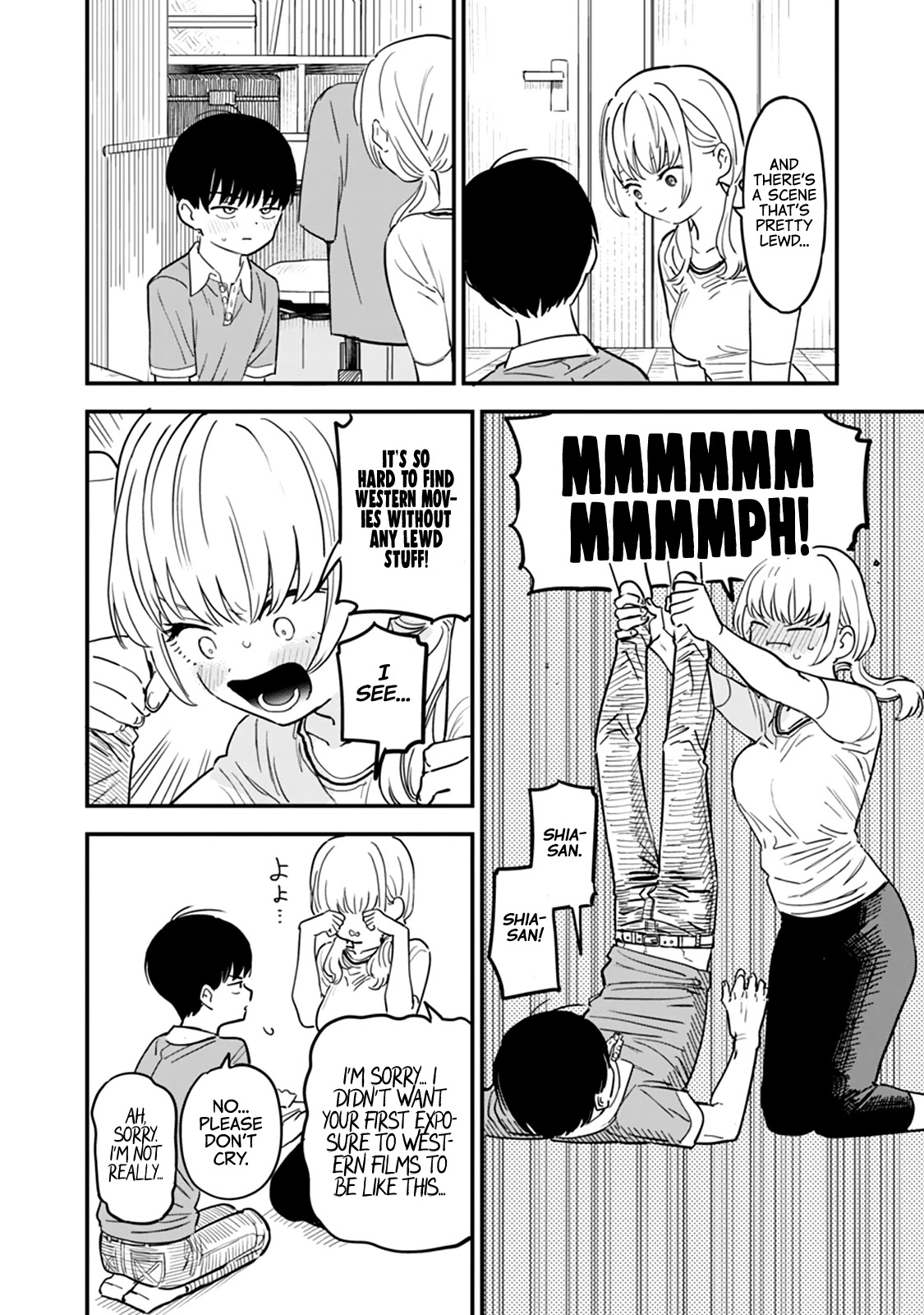 I'm in Love with the Older Girl Next Door Chapter 1 page 8 - Chapter 1: Shia-san Watching a Movie