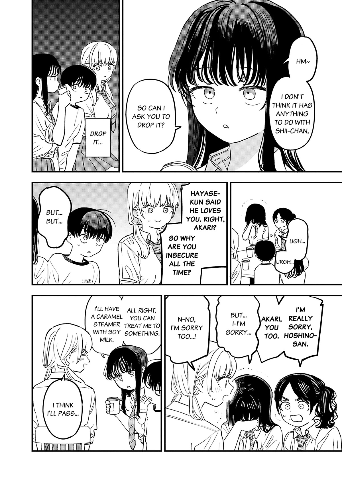 I'm in Love with the Older Girl Next Door Chapter 12 page 11 - Chapter 12: A sad-looking Shia-san