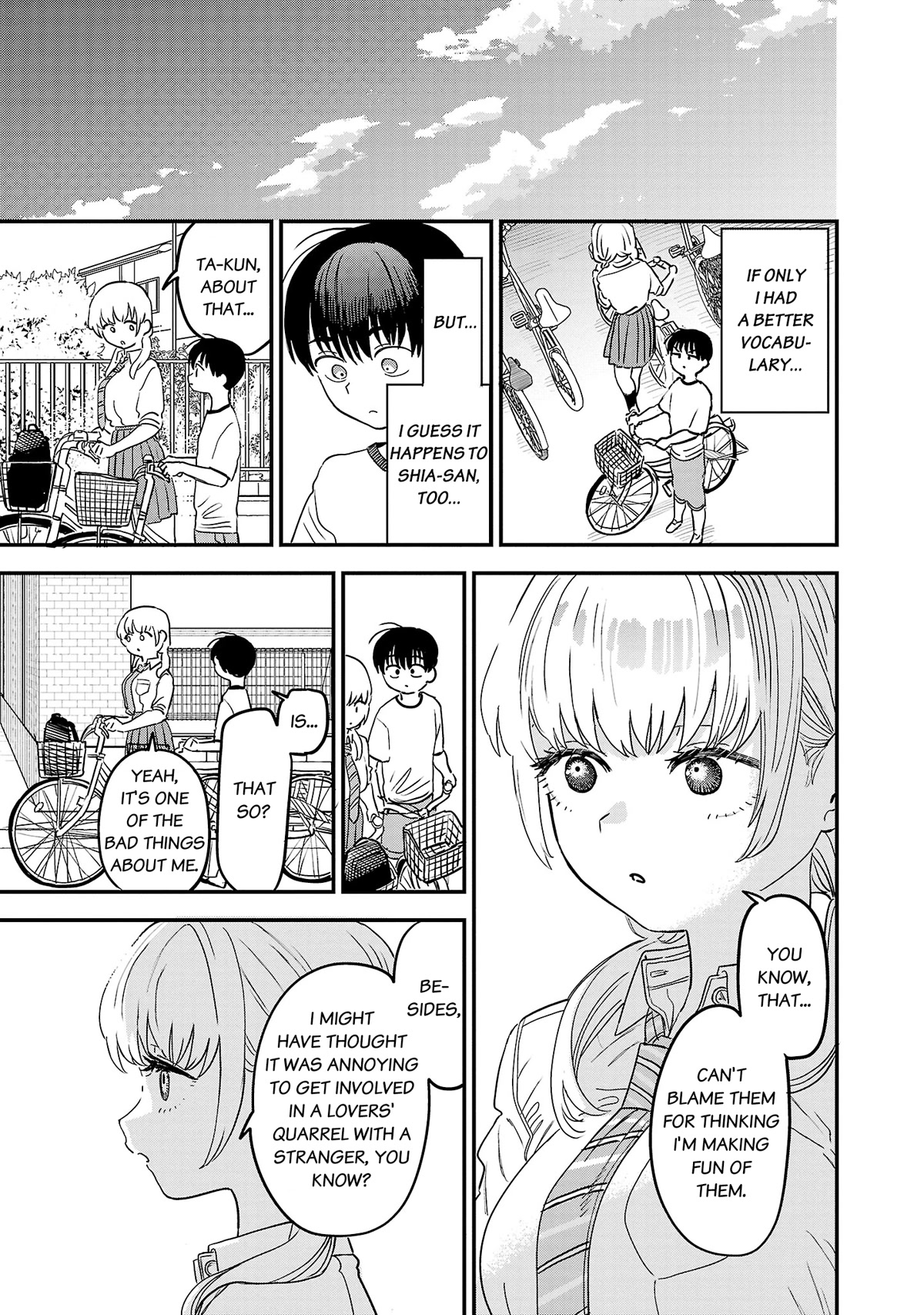 I'm in Love with the Older Girl Next Door Chapter 12 page 12 - Chapter 12: A sad-looking Shia-san