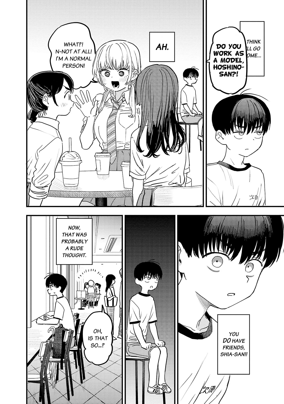 I'm in Love with the Older Girl Next Door Chapter 12 page 3 - Chapter 12: A sad-looking Shia-san