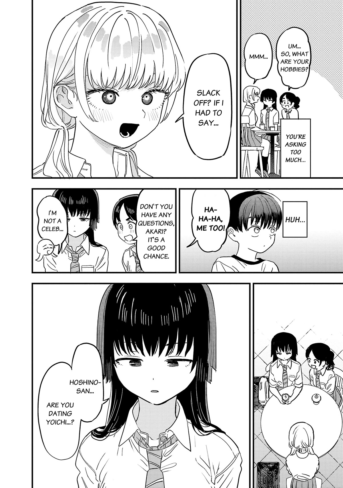 I'm in Love with the Older Girl Next Door Chapter 12 page 5 - Chapter 12: A sad-looking Shia-san