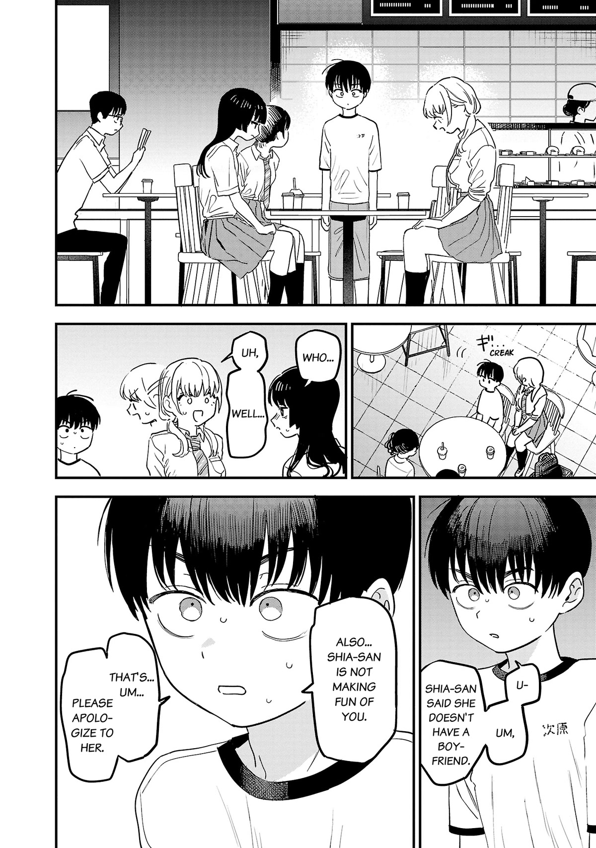 I'm in Love with the Older Girl Next Door Chapter 12 page 9 - Chapter 12: A sad-looking Shia-san