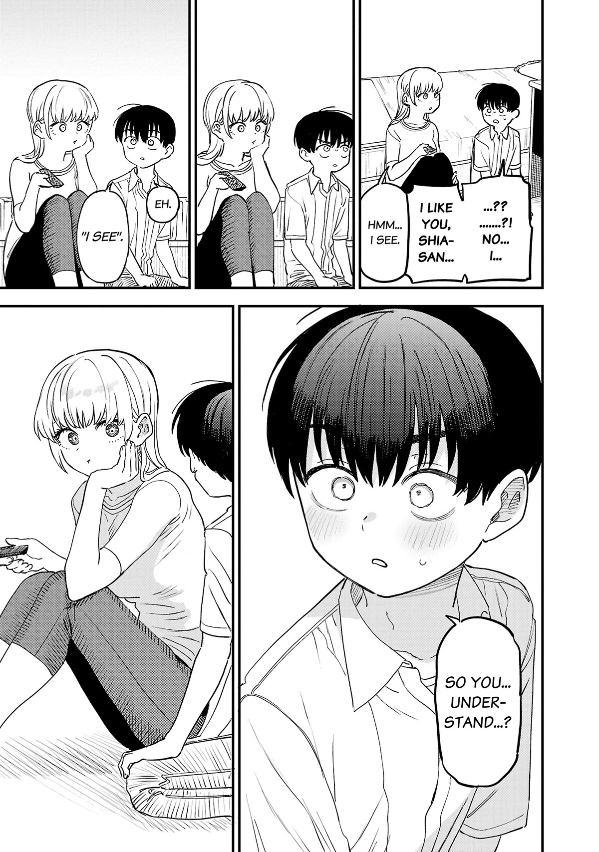 I'm in Love with the Older Girl Next Door Chapter 13 page 10 - Chapter 13: Shia-san is looking at me