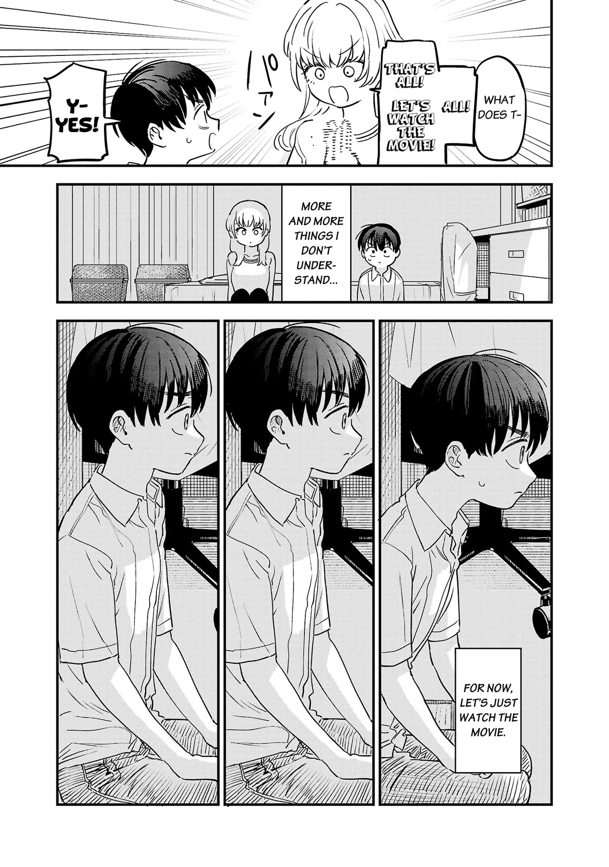 I'm in Love with the Older Girl Next Door Chapter 13 page 12 - Chapter 13: Shia-san is looking at me