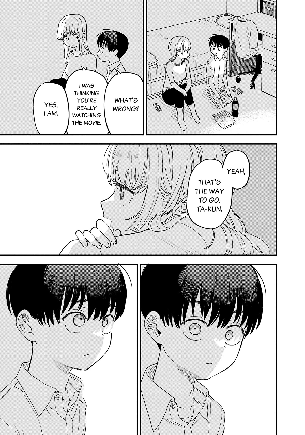 I'm in Love with the Older Girl Next Door Chapter 13 page 14 - Chapter 13: Shia-san is looking at me