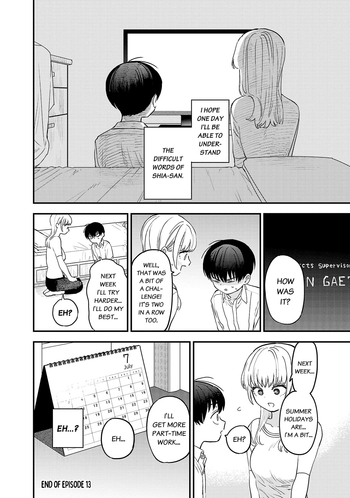 I'm in Love with the Older Girl Next Door Chapter 13 page 15 - Chapter 13: Shia-san is looking at me