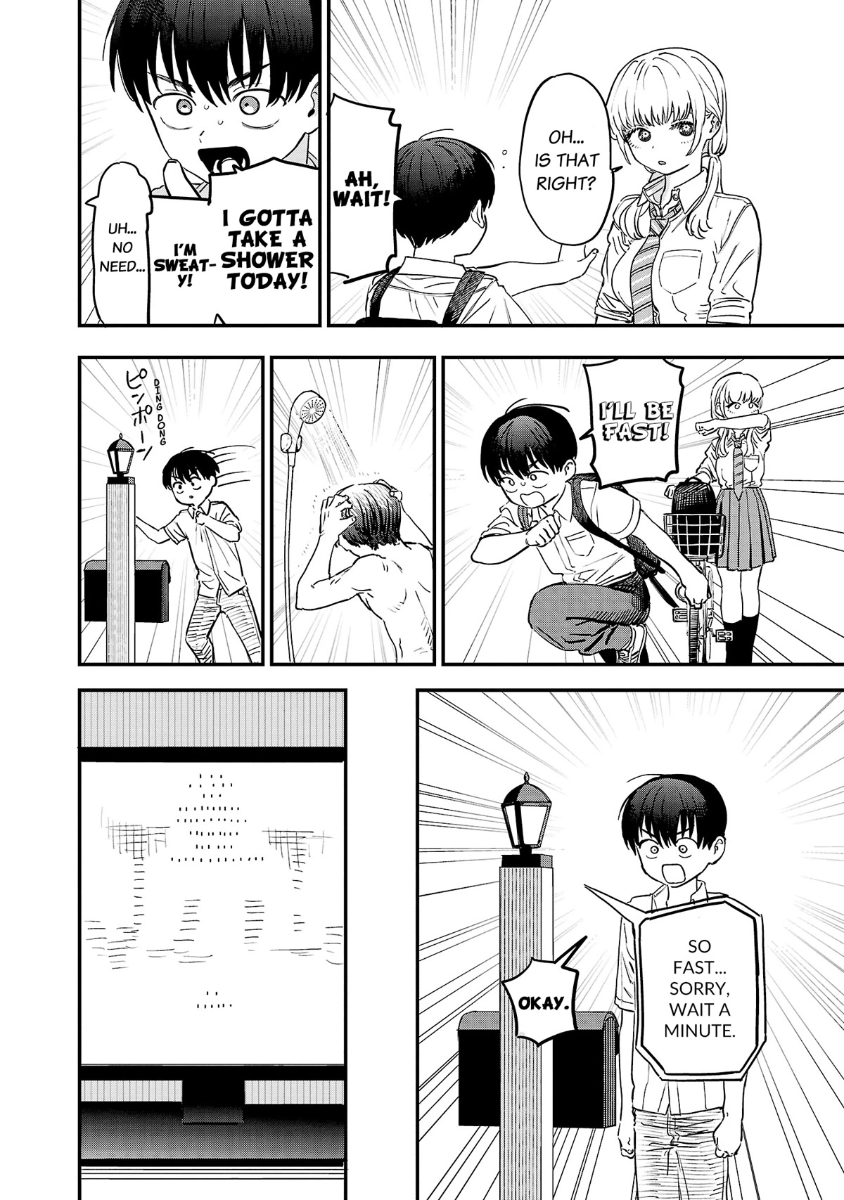 I'm in Love with the Older Girl Next Door Chapter 13 page 5 - Chapter 13: Shia-san is looking at me