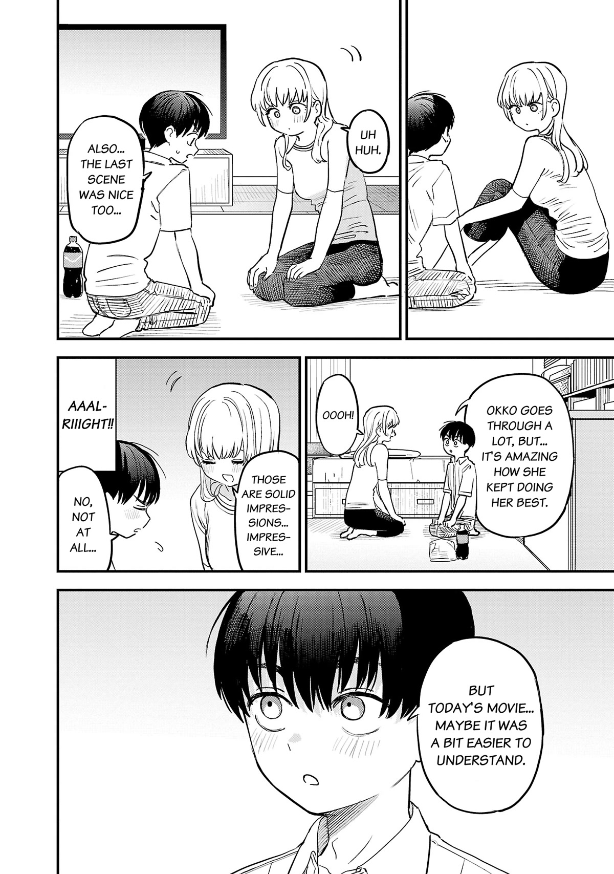 I'm in Love with the Older Girl Next Door Chapter 13 page 7 - Chapter 13: Shia-san is looking at me