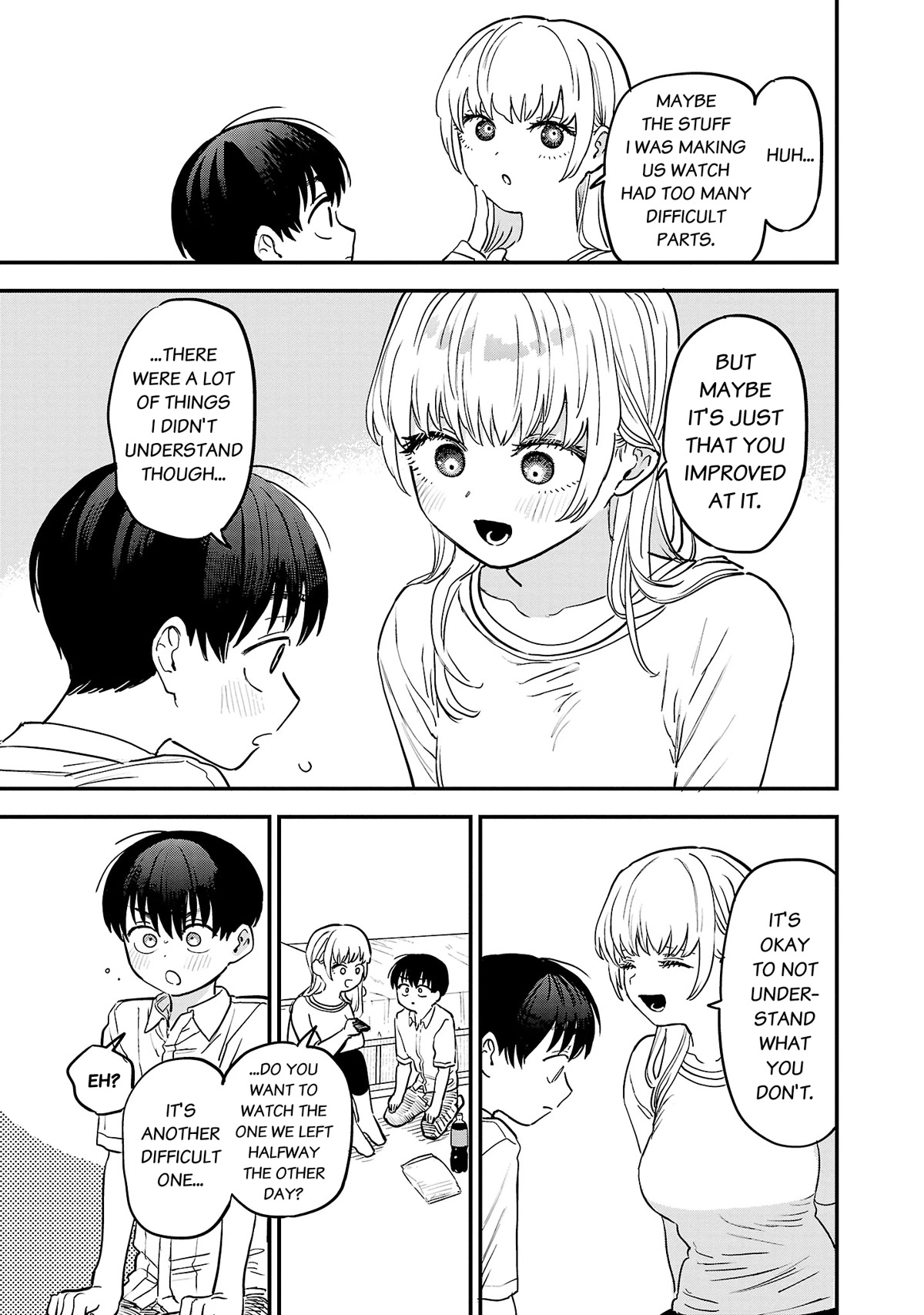 I'm in Love with the Older Girl Next Door Chapter 13 page 8 - Chapter 13: Shia-san is looking at me