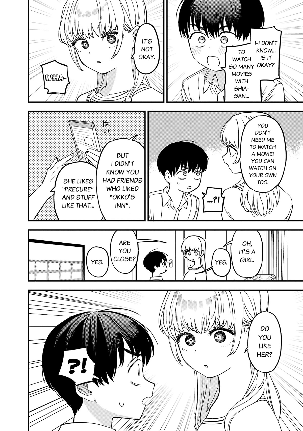I'm in Love with the Older Girl Next Door Chapter 13 page 9 - Chapter 13: Shia-san is looking at me
