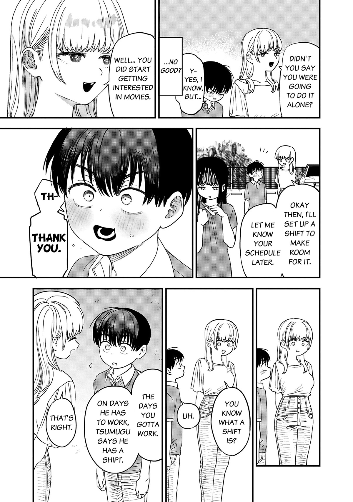 I'm in Love with the Older Girl Next Door Chapter 14 page 13 - Chapter 14: A somewhat mean Shia-san