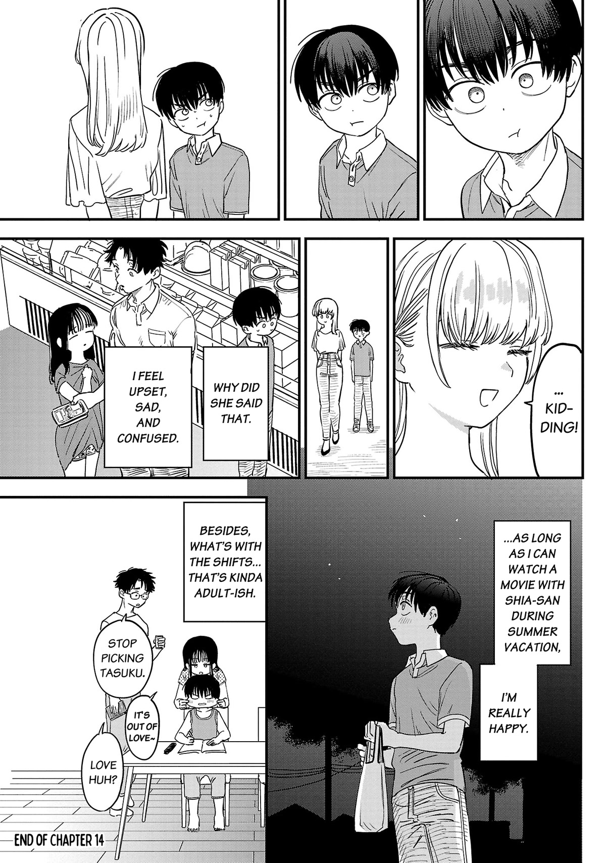 I'm in Love with the Older Girl Next Door Chapter 14 page 15 - Chapter 14: A somewhat mean Shia-san