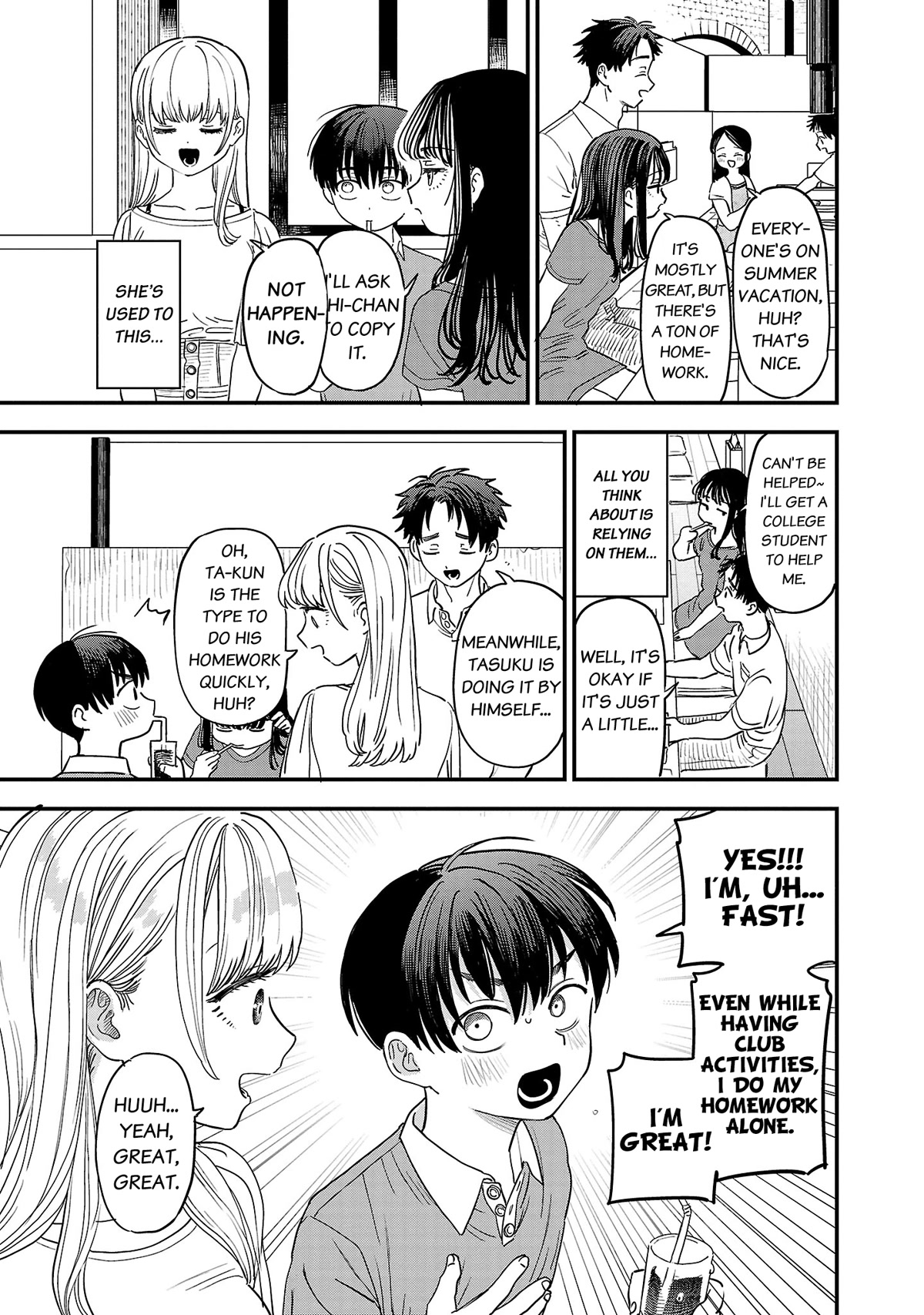 I'm in Love with the Older Girl Next Door Chapter 14 page 7 - Chapter 14: A somewhat mean Shia-san