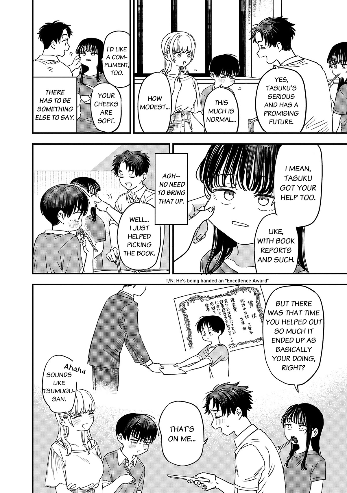 I'm in Love with the Older Girl Next Door Chapter 14 page 8 - Chapter 14: A somewhat mean Shia-san