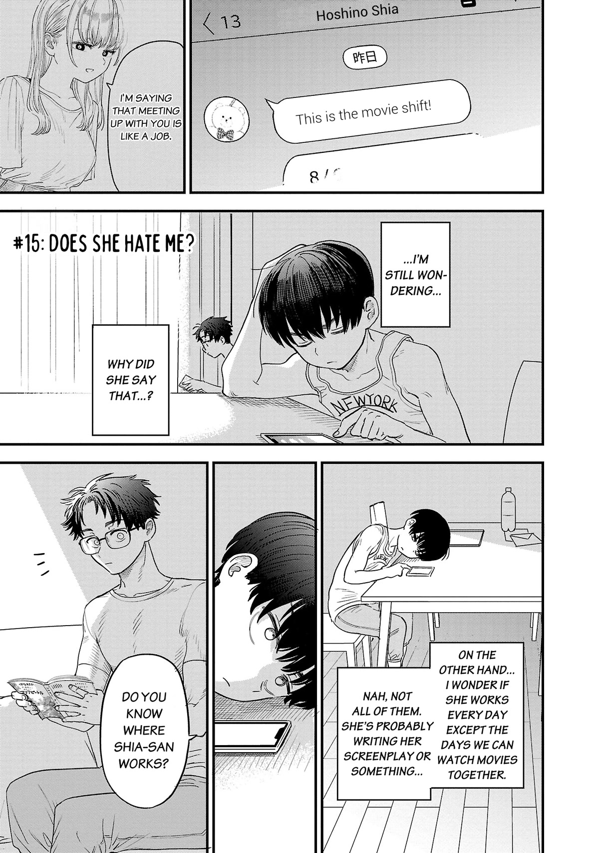 I'm in Love with the Older Girl Next Door Chapter 15 page 2 - Chapter 15: Does she hate me?