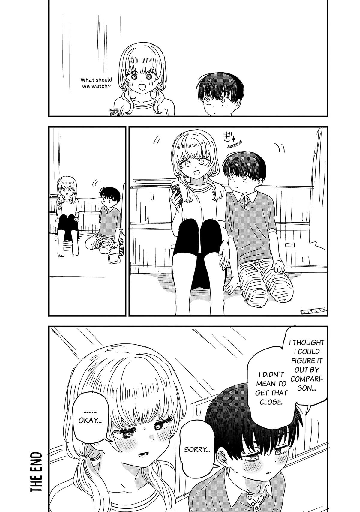 I'm in Love with the Older Girl Next Door Chapter 18.1 page 3 - Chapter 18.1: How many centimeters?