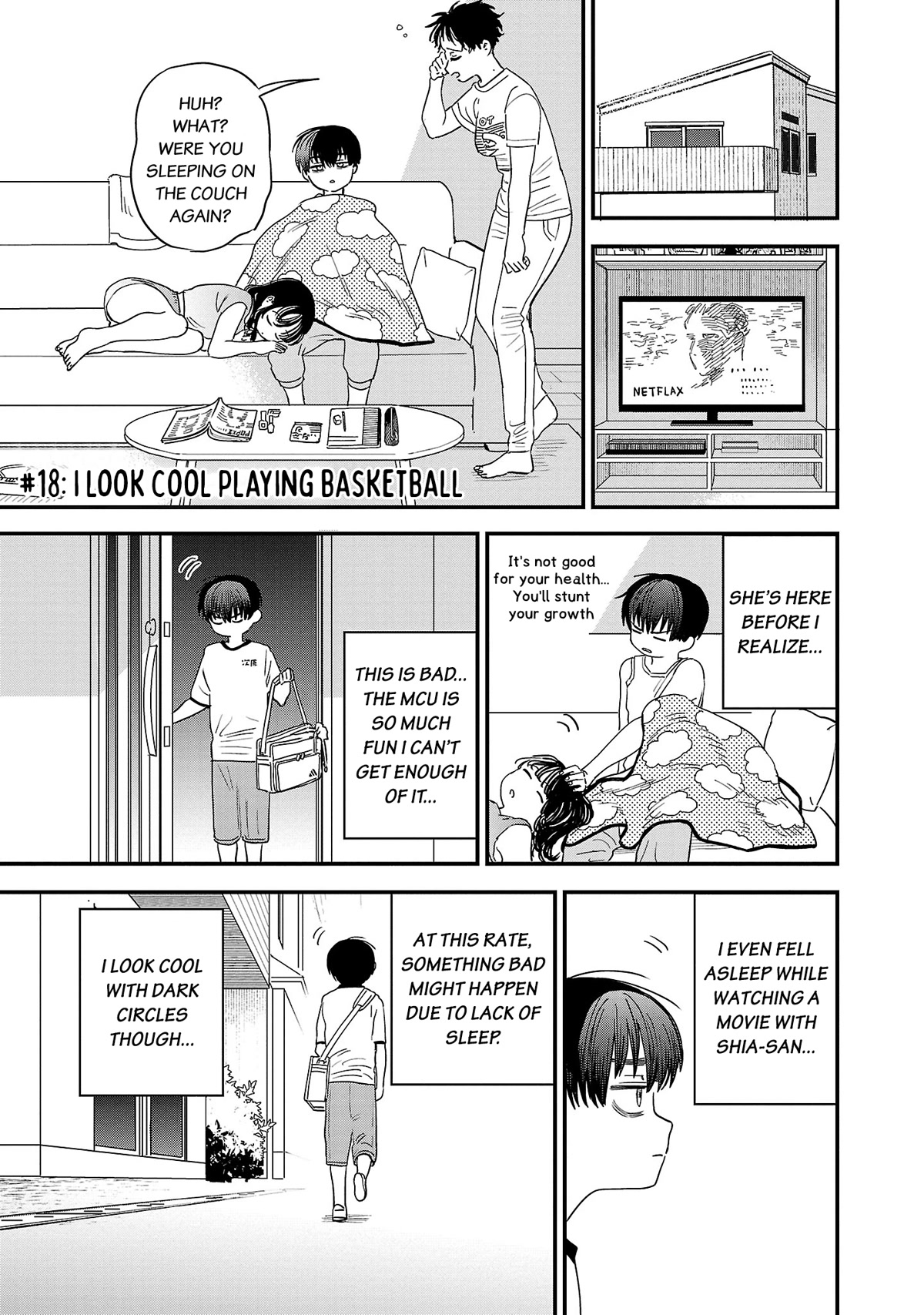 I'm in Love with the Older Girl Next Door Chapter 18 page 2 - Chapter 18: I look cool playing basketball