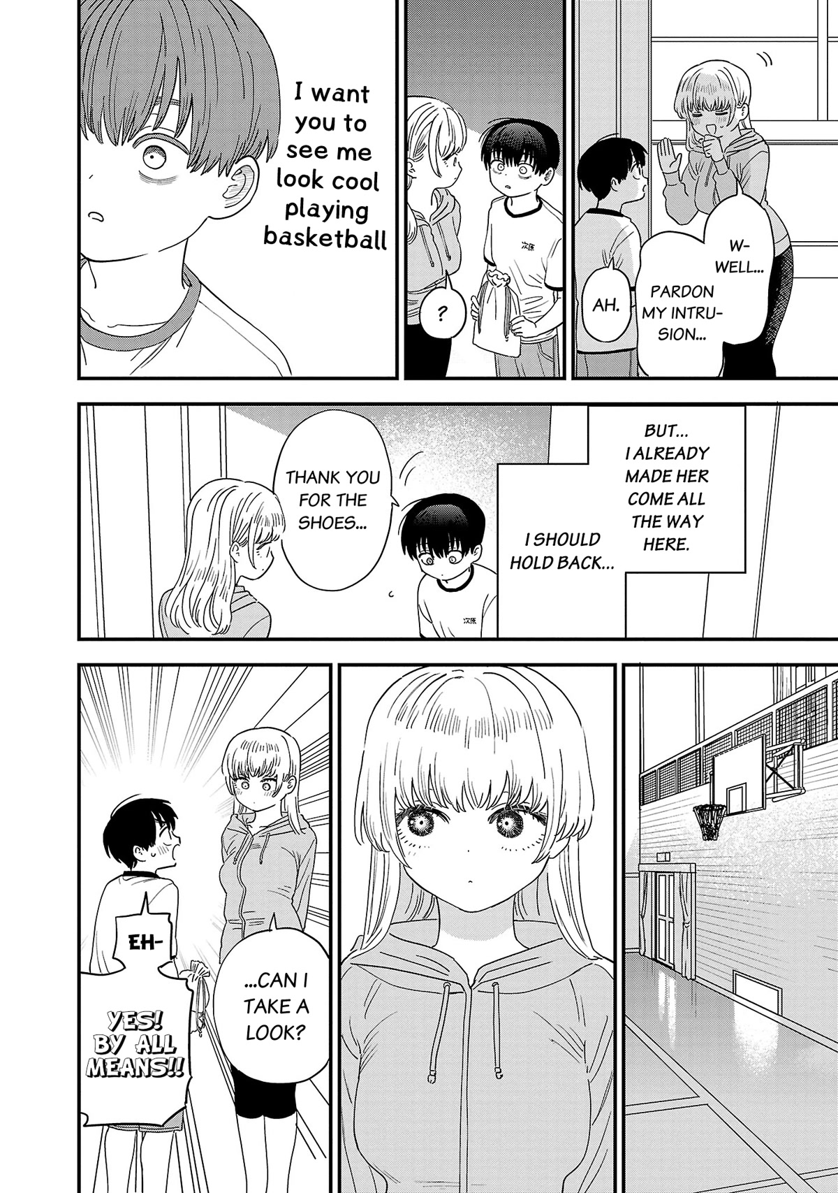 I'm in Love with the Older Girl Next Door Chapter 18 page 5 - Chapter 18: I look cool playing basketball