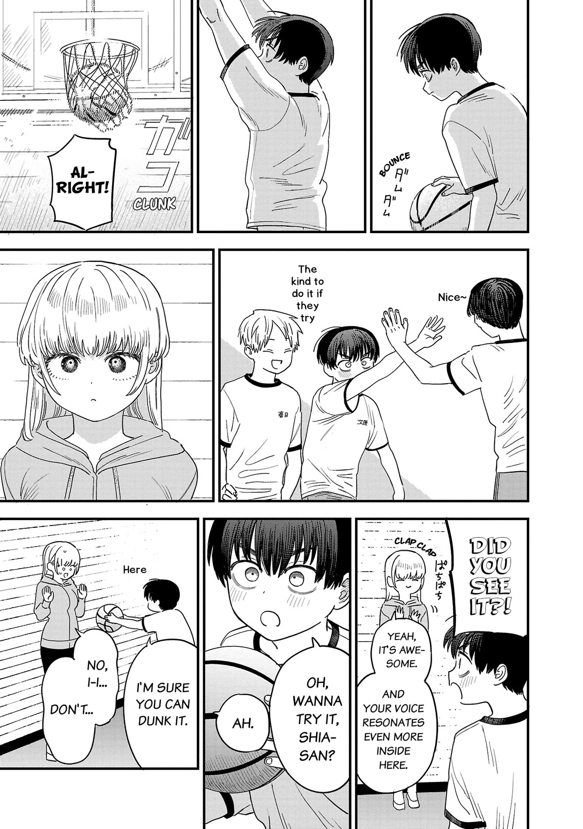 I'm in Love with the Older Girl Next Door Chapter 18 page 8 - Chapter 18: I look cool playing basketball