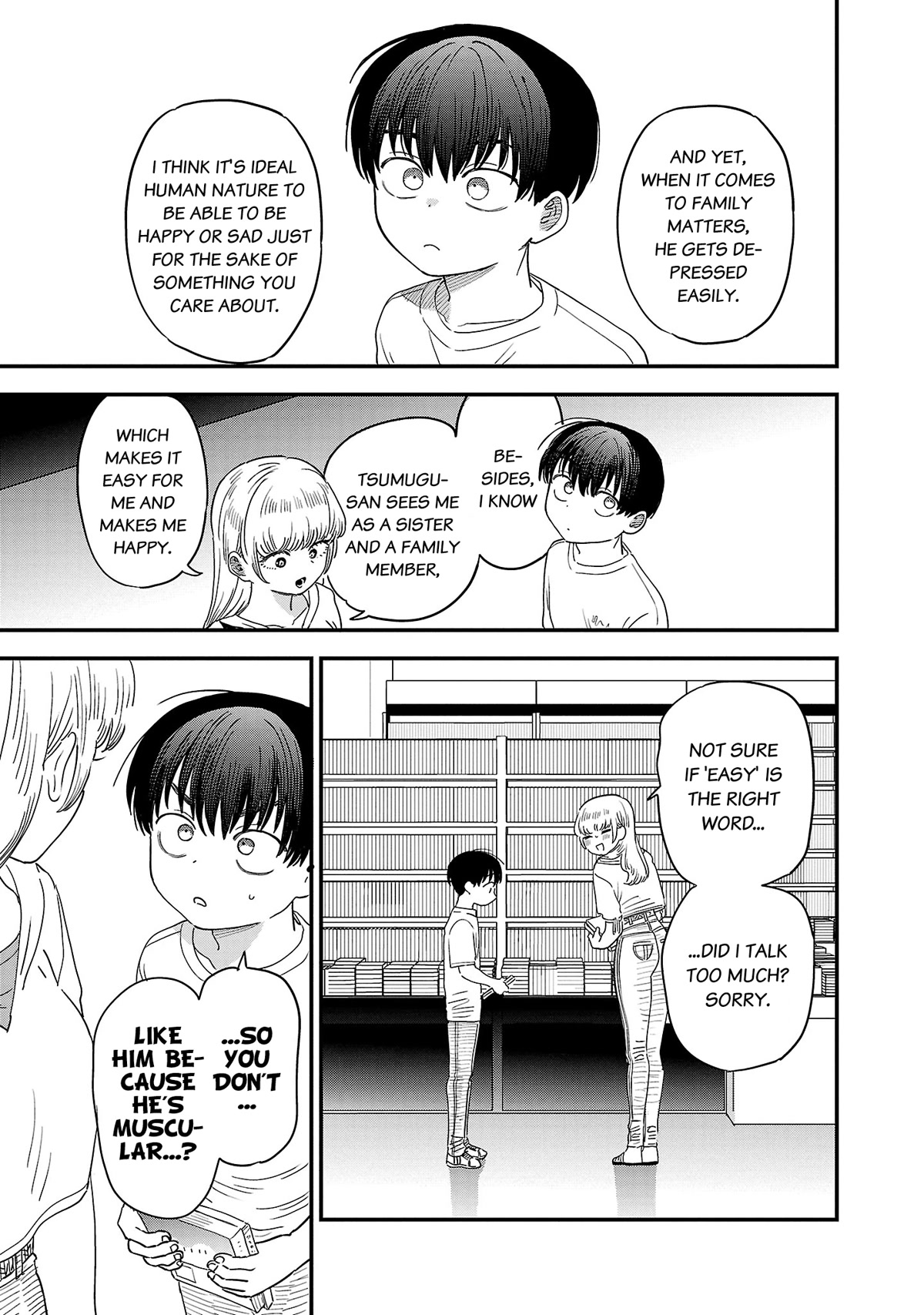 I'm in Love with the Older Girl Next Door Chapter 19 page 10 - Chapter 19: Hang in there, muscles of mine