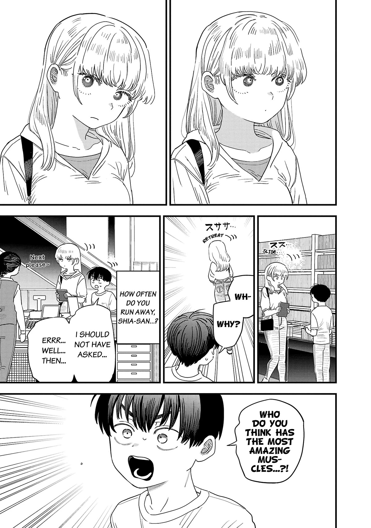 I'm in Love with the Older Girl Next Door Chapter 19 page 12 - Chapter 19: Hang in there, muscles of mine