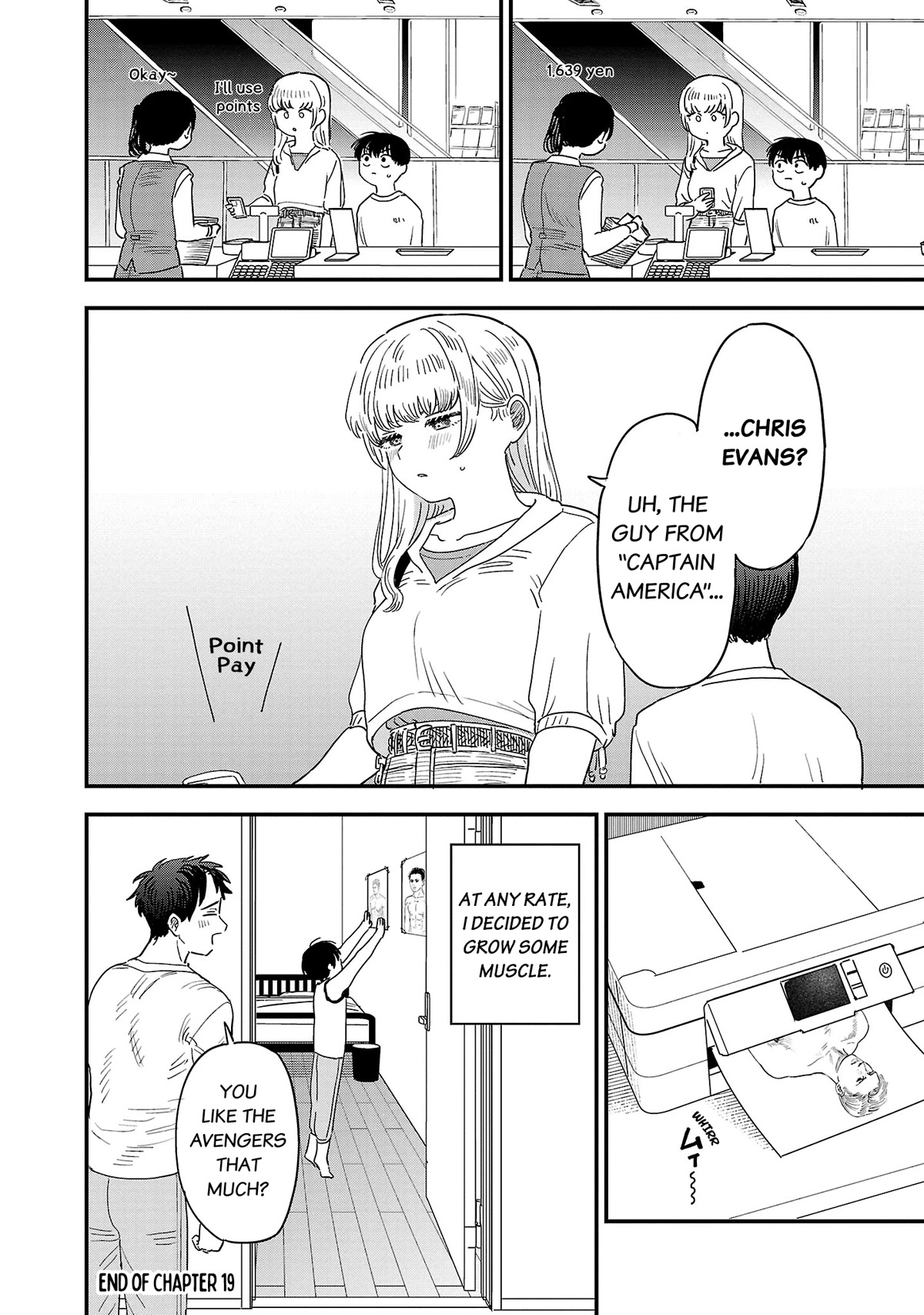 I'm in Love with the Older Girl Next Door Chapter 19 page 13 - Chapter 19: Hang in there, muscles of mine