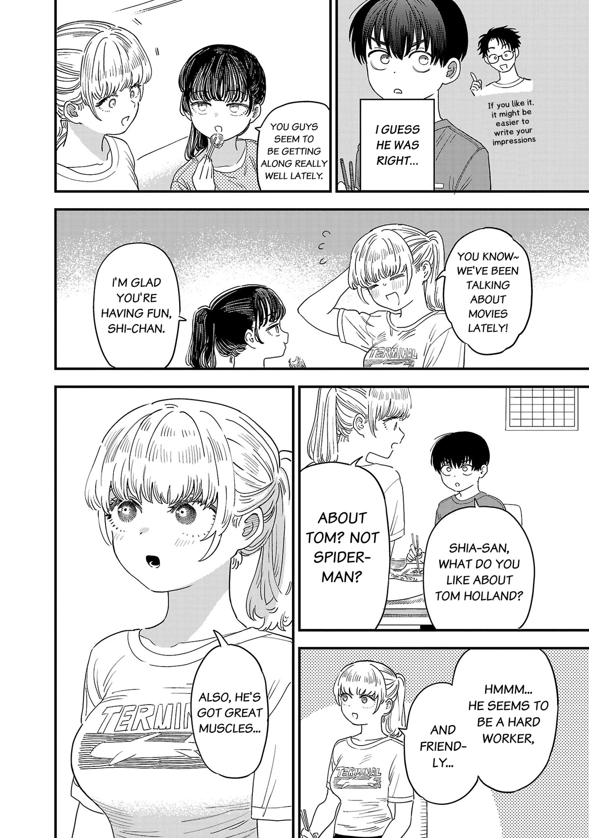 I'm in Love with the Older Girl Next Door Chapter 19 page 3 - Chapter 19: Hang in there, muscles of mine