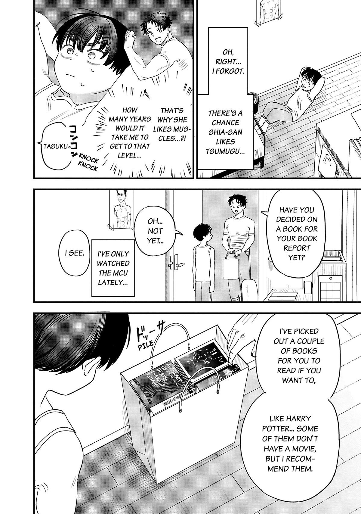 I'm in Love with the Older Girl Next Door Chapter 19 page 5 - Chapter 19: Hang in there, muscles of mine