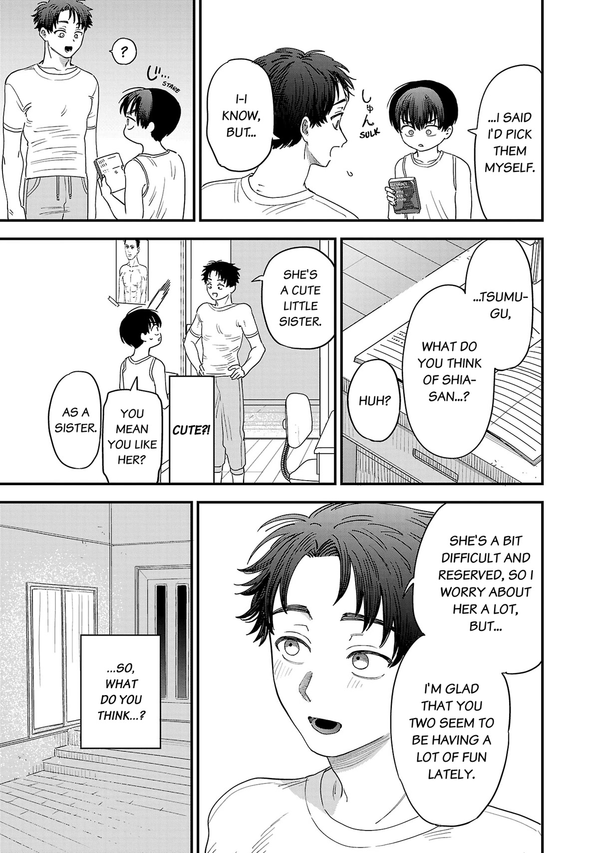 I'm in Love with the Older Girl Next Door Chapter 19 page 6 - Chapter 19: Hang in there, muscles of mine