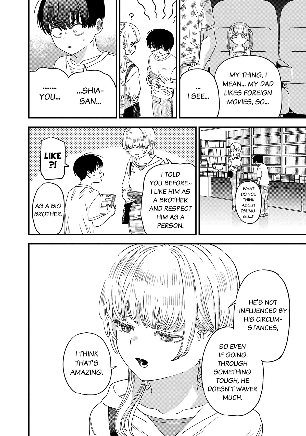 I'm in Love with the Older Girl Next Door Chapter 19 page 9 - Chapter 19: Hang in there, muscles of mine
