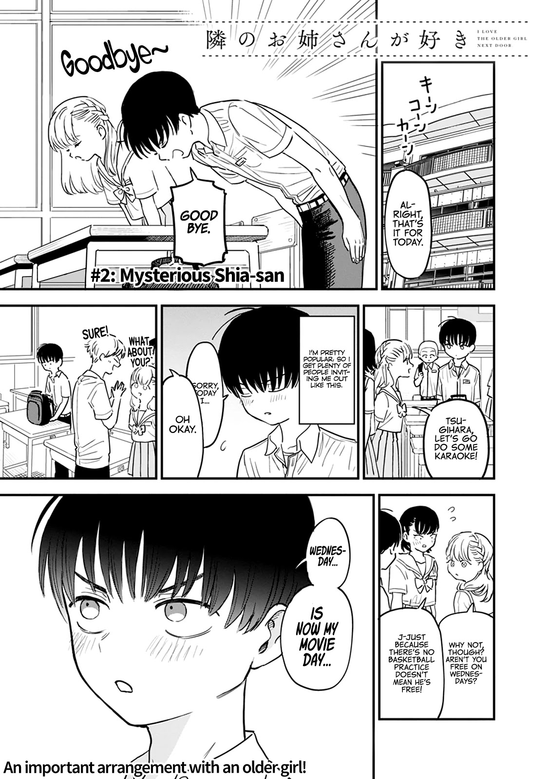 I'm in Love with the Older Girl Next Door Chapter 2 page 3 - Chapter 2: Mysterious Shia-san