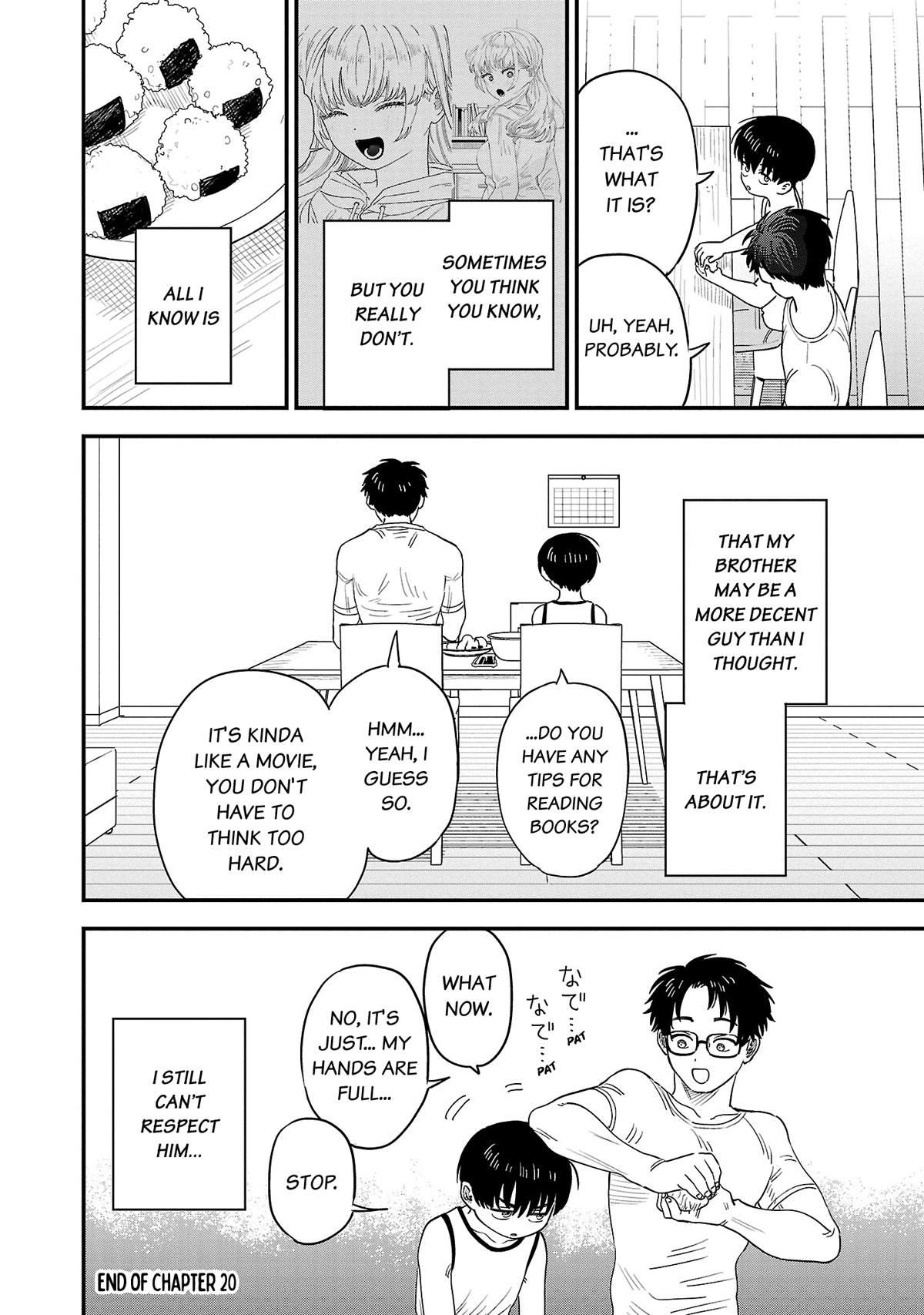 I'm in Love with the Older Girl Next Door Chapter 20 page 11 - Chapter 20: I'm looking at my brother