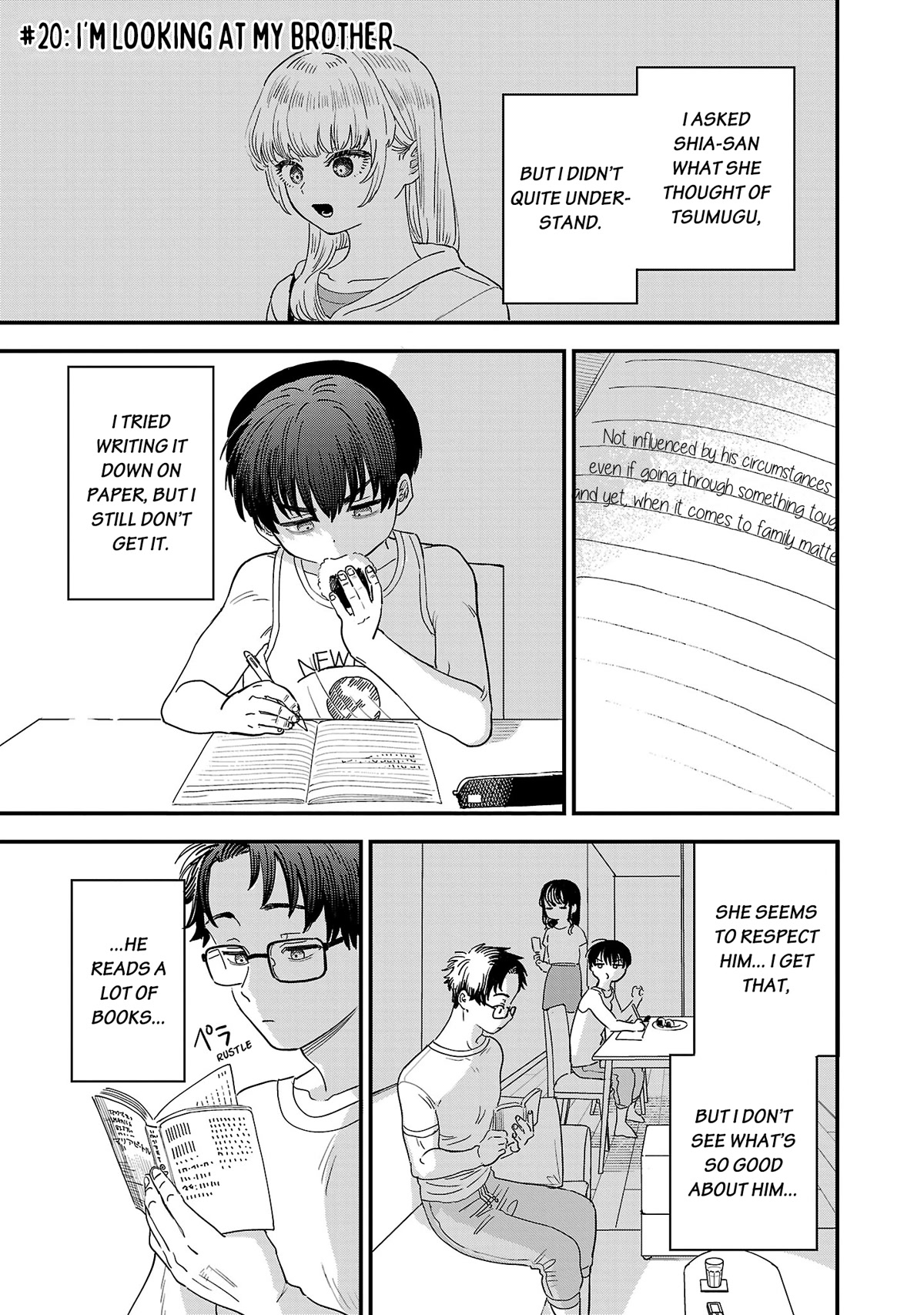 I'm in Love with the Older Girl Next Door Chapter 20 page 2 - Chapter 20: I'm looking at my brother