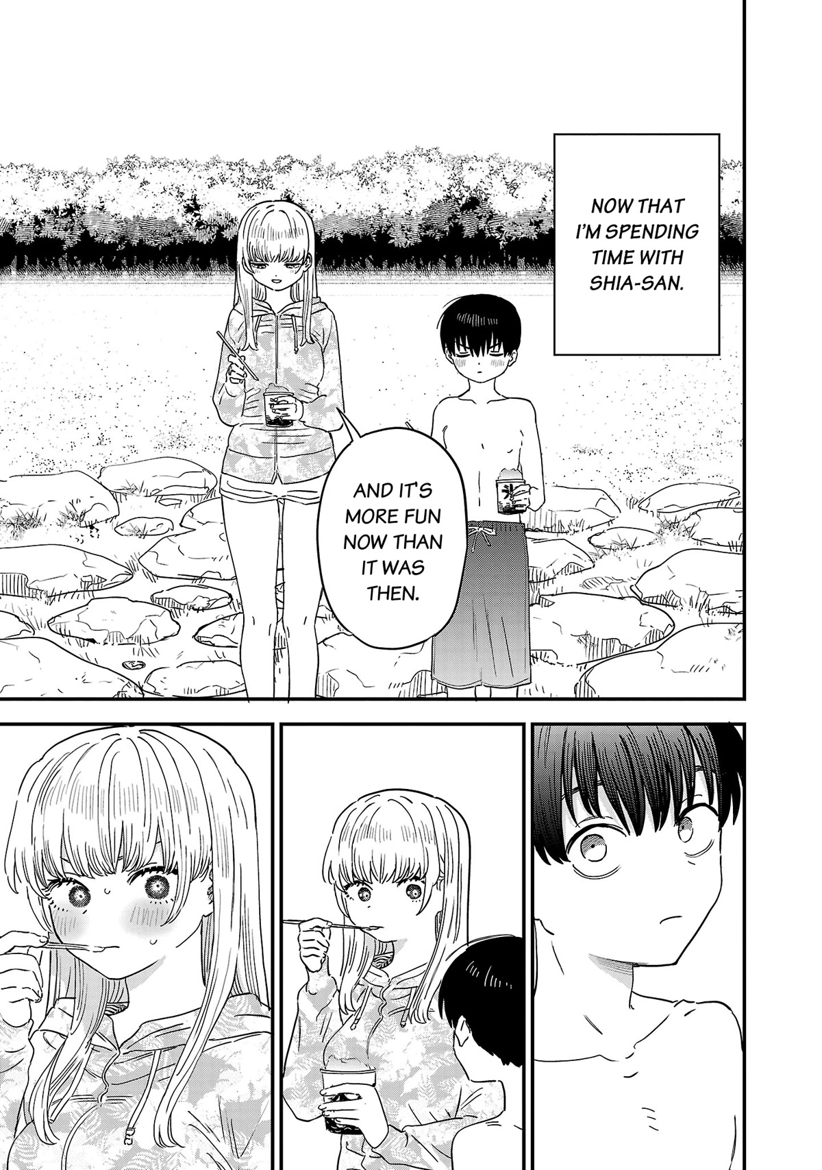 I'm in Love with the Older Girl Next Door Chapter 24.5 page 10 - Chapter 24.5: I went to the beach with Shia-san