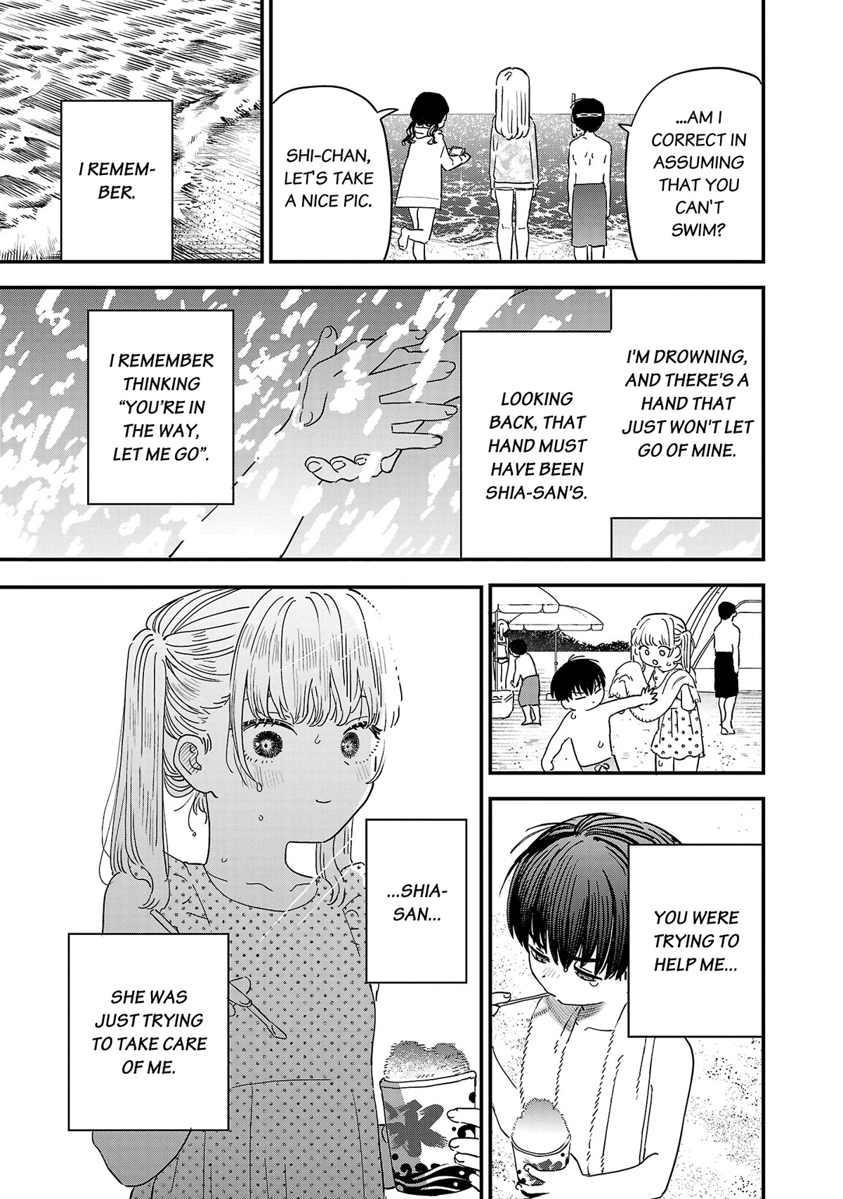 I'm in Love with the Older Girl Next Door Chapter 24.5 page 8 - Chapter 24.5: I went to the beach with Shia-san
