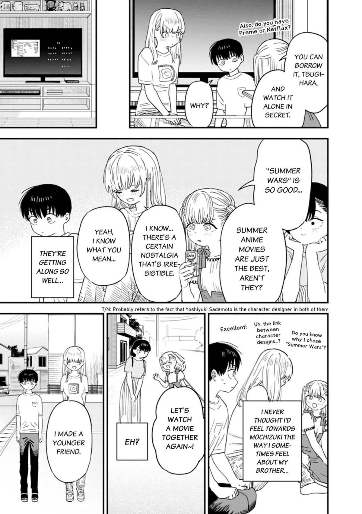 I'm in Love with the Older Girl Next Door Chapter 25 page 10 - Chapter 25: A somewhat dissatisfied Shia-san