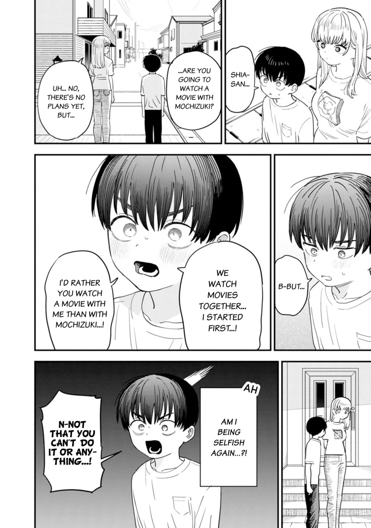 I'm in Love with the Older Girl Next Door Chapter 25 page 11 - Chapter 25: A somewhat dissatisfied Shia-san