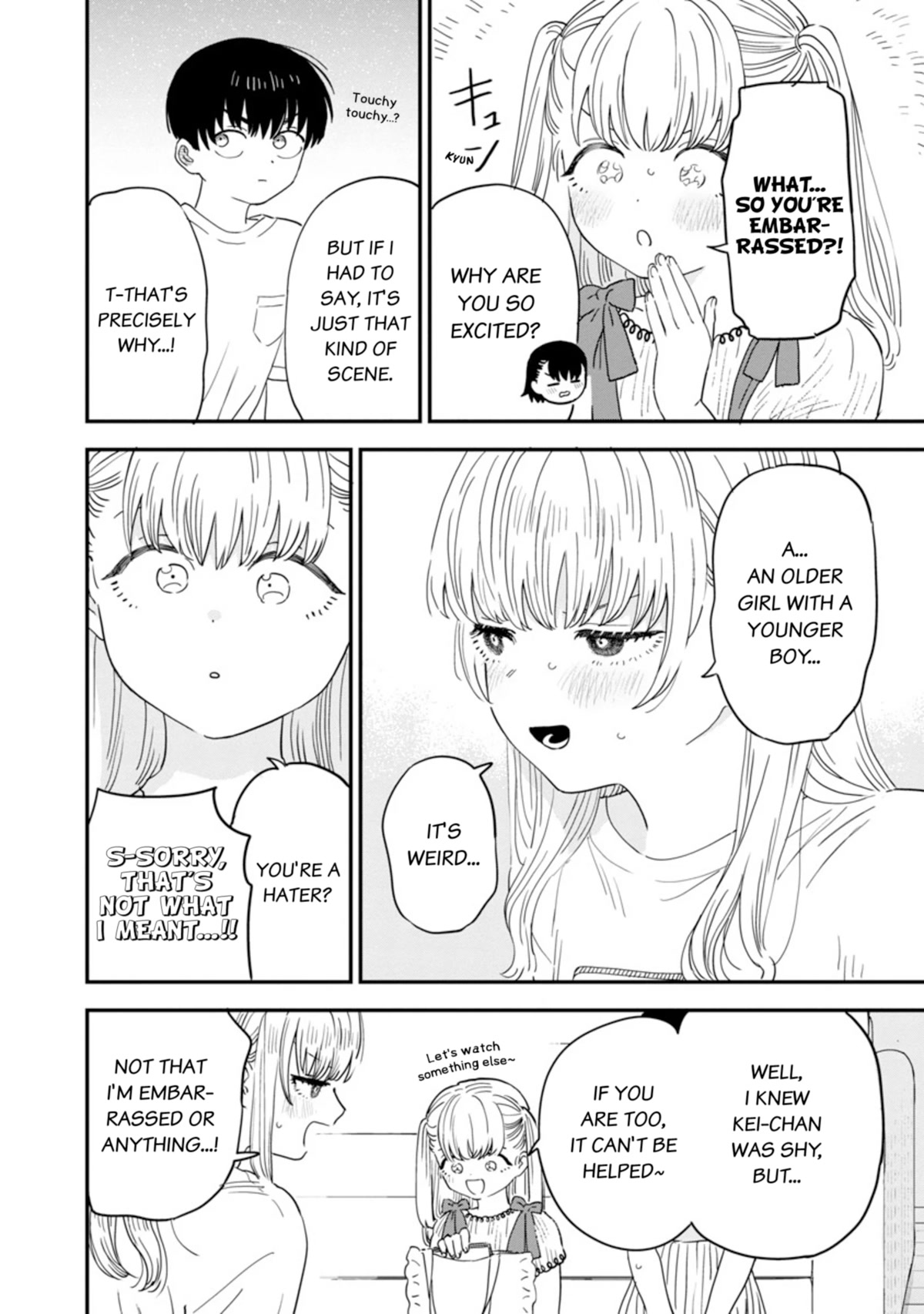 I'm in Love with the Older Girl Next Door Chapter 25 page 9 - Chapter 25: A somewhat dissatisfied Shia-san