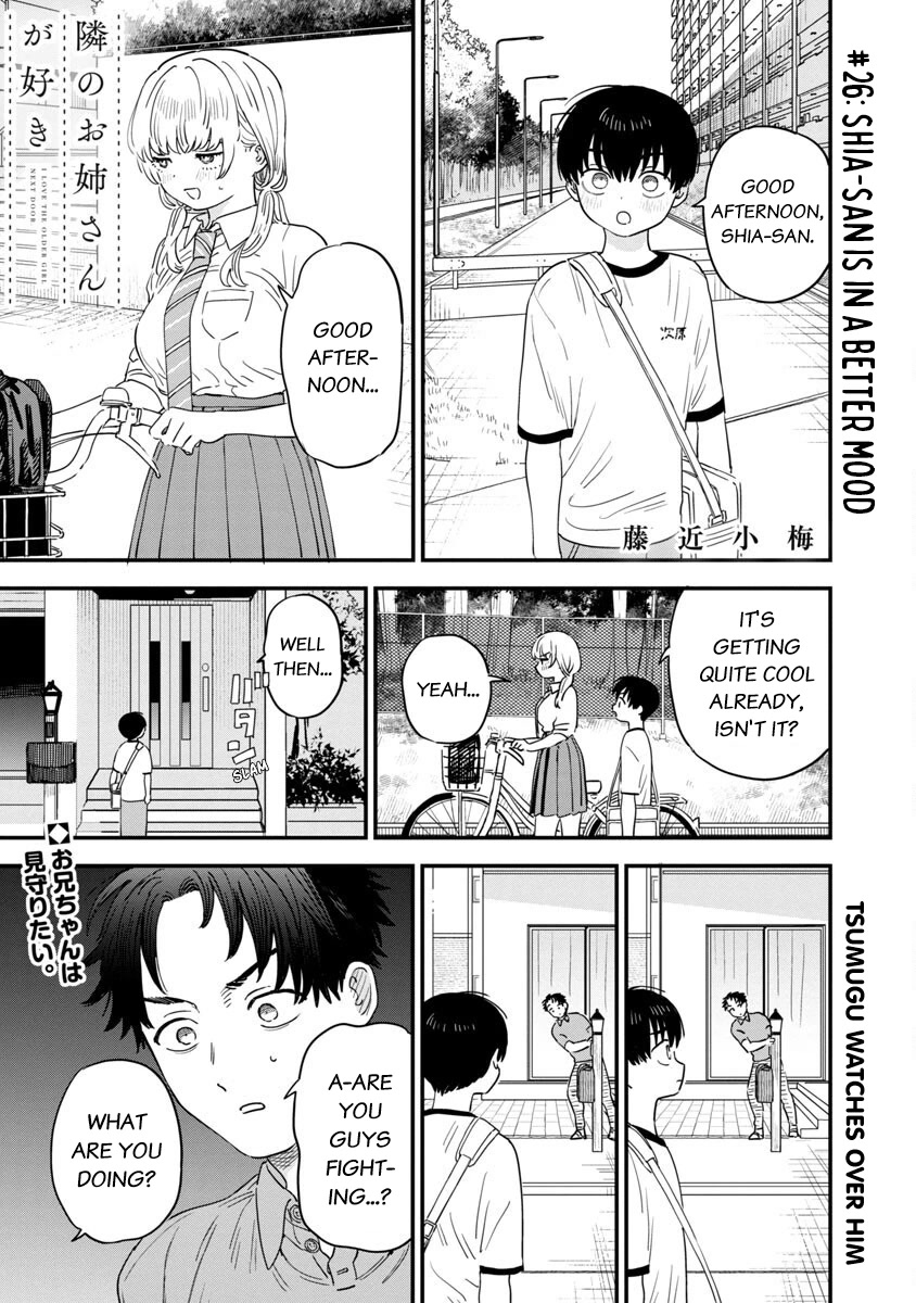 I'm in Love with the Older Girl Next Door Chapter 26 page 2 - Chapter 26: Shia-san is in a better mood