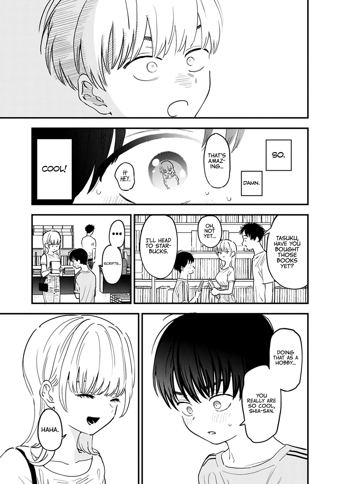 I'm in Love with the Older Girl Next Door Chapter 3 page 11 - Chapter 3: Shia-san and her Screenplay Book
