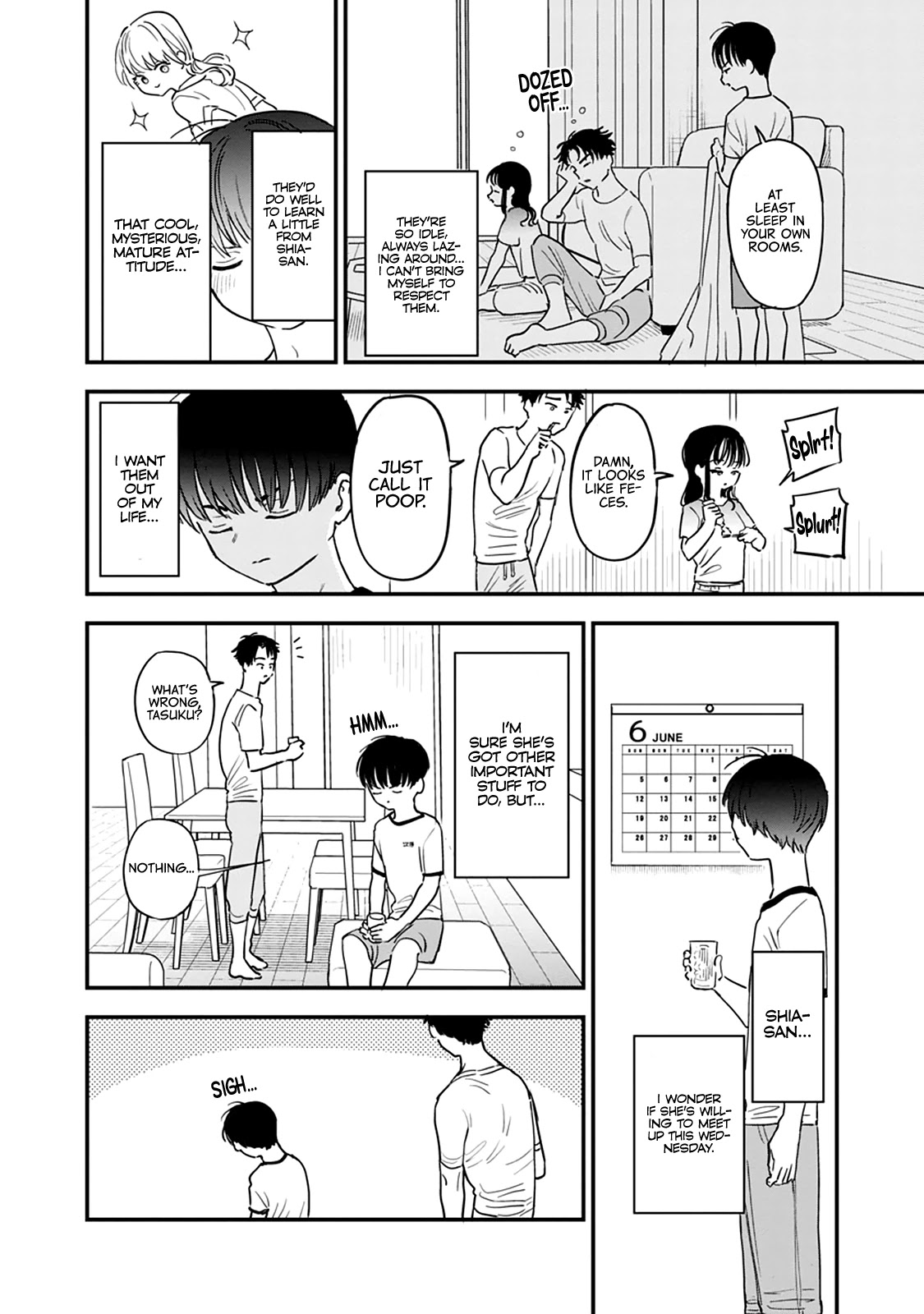 I'm in Love with the Older Girl Next Door Chapter 3 page 4 - Chapter 3: Shia-san and her Screenplay Book