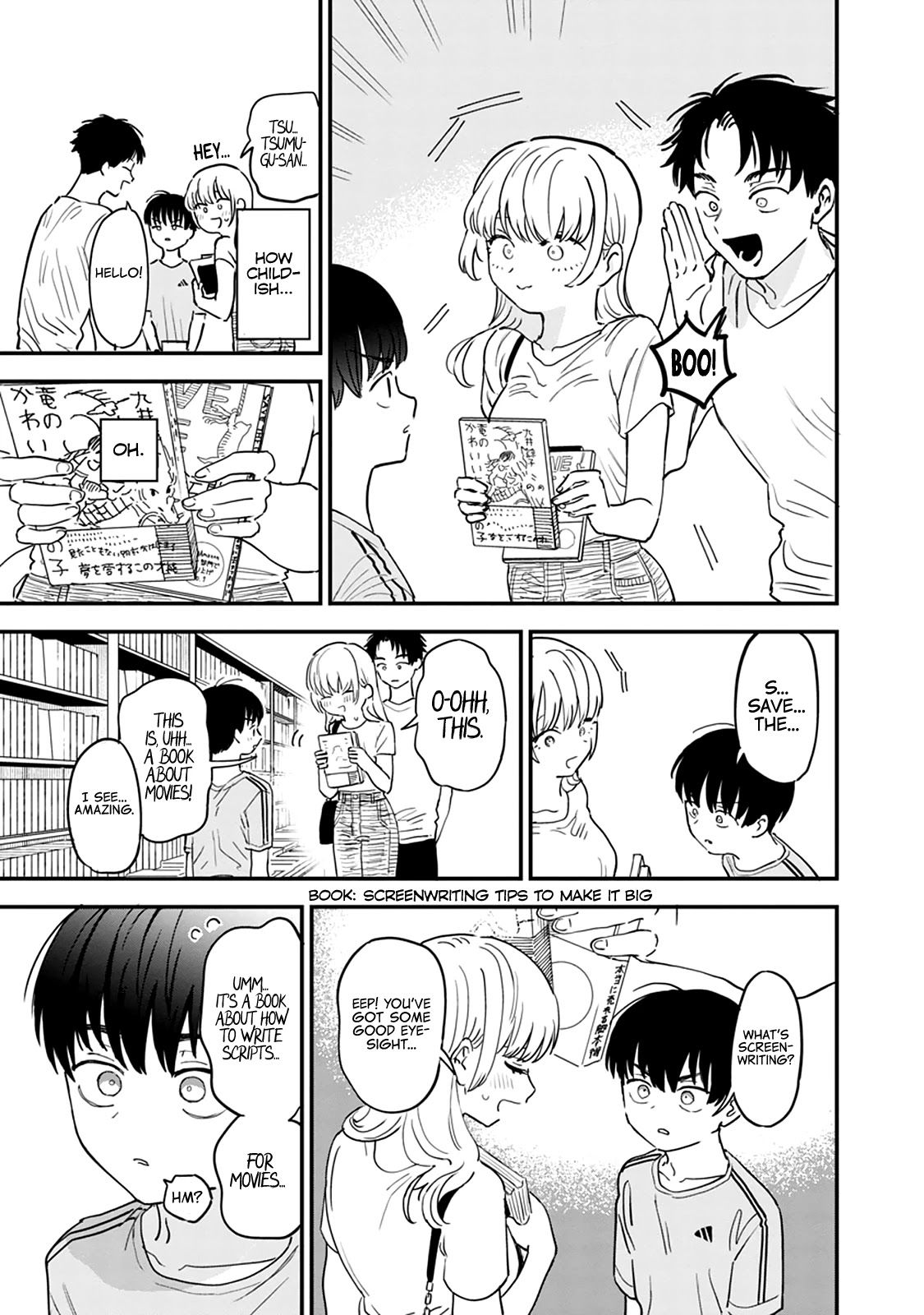 I'm in Love with the Older Girl Next Door Chapter 3 page 9 - Chapter 3: Shia-san and her Screenplay Book