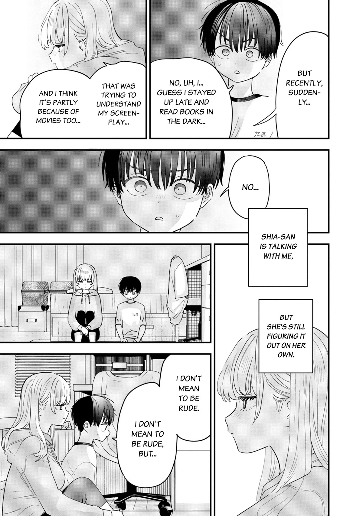 I'm in Love with the Older Girl Next Door Chapter 35 page 10 - Chapter 35: I like you, Shia-san