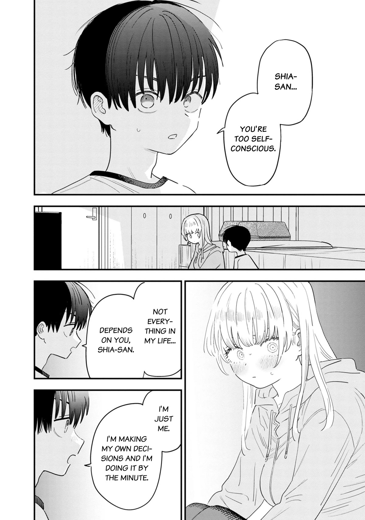 I'm in Love with the Older Girl Next Door Chapter 35 page 11 - Chapter 35: I like you, Shia-san