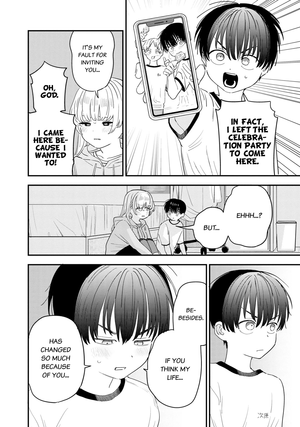 I'm in Love with the Older Girl Next Door Chapter 35 page 13 - Chapter 35: I like you, Shia-san