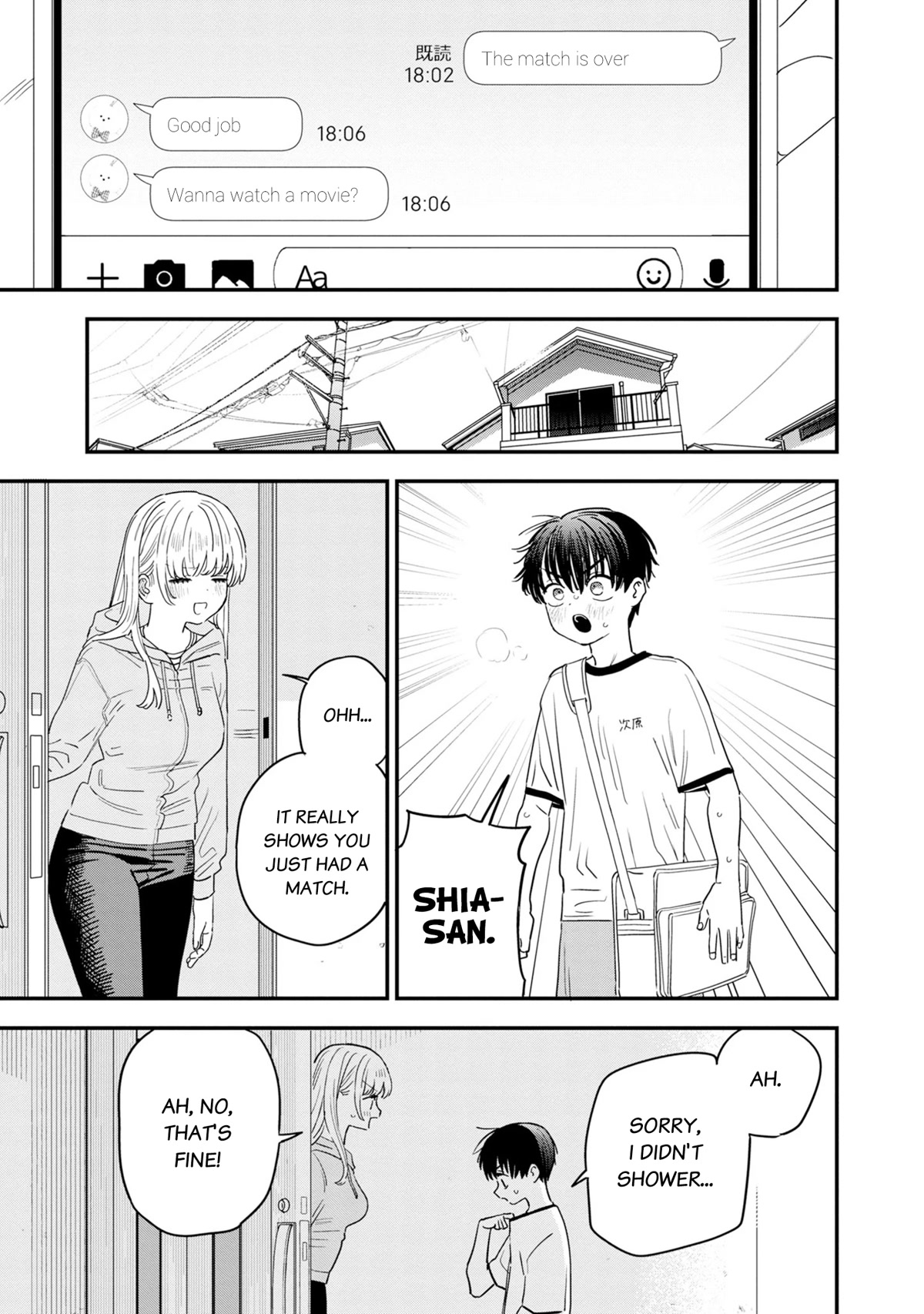 I'm in Love with the Older Girl Next Door Chapter 35 page 4 - Chapter 35: I like you, Shia-san